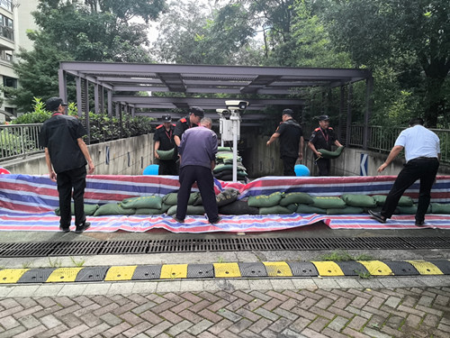 雨夜鏖战抗汛情 坚守防线护家园  旺都公司湖州区域全力奋战极端强降雨